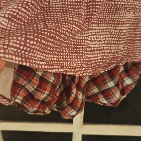 One September/ Anthro Top. Mixed Fabric - Picture 6 of 6